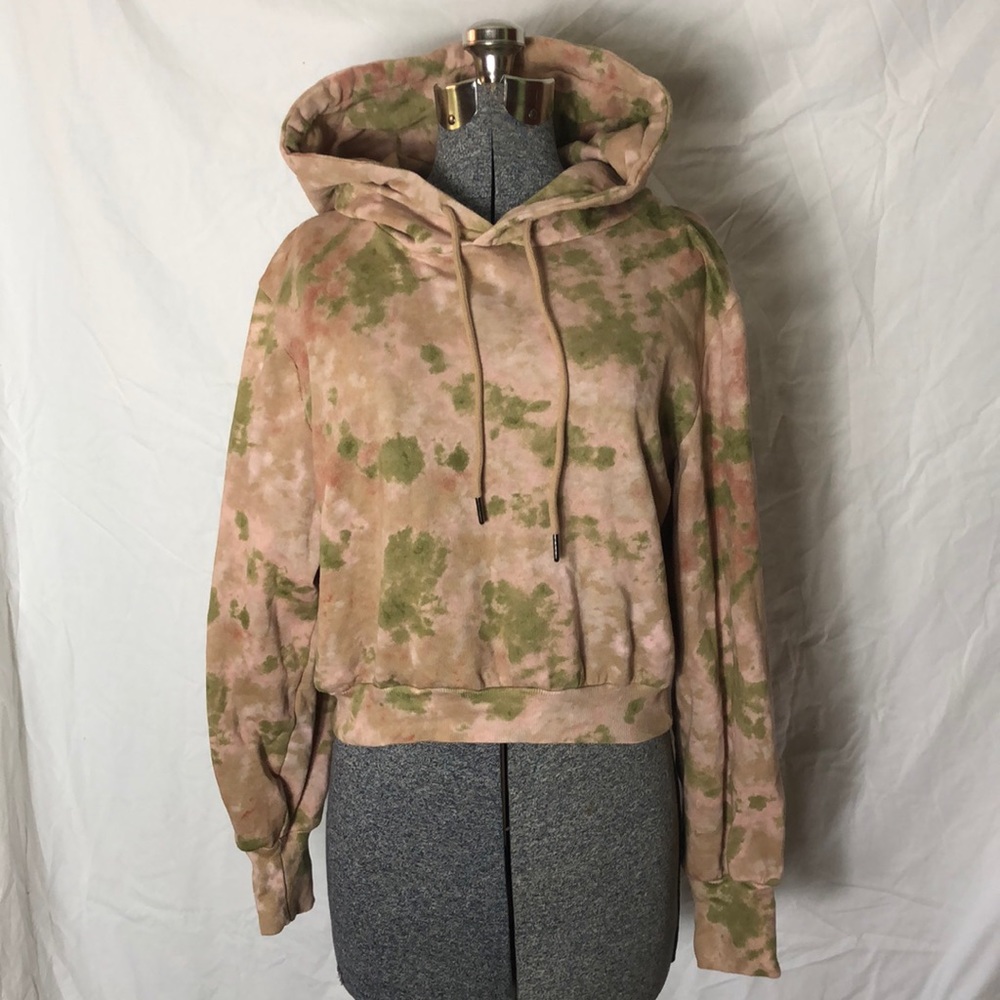 AFRM Tie Dye Cropped Sweatshirt (C)